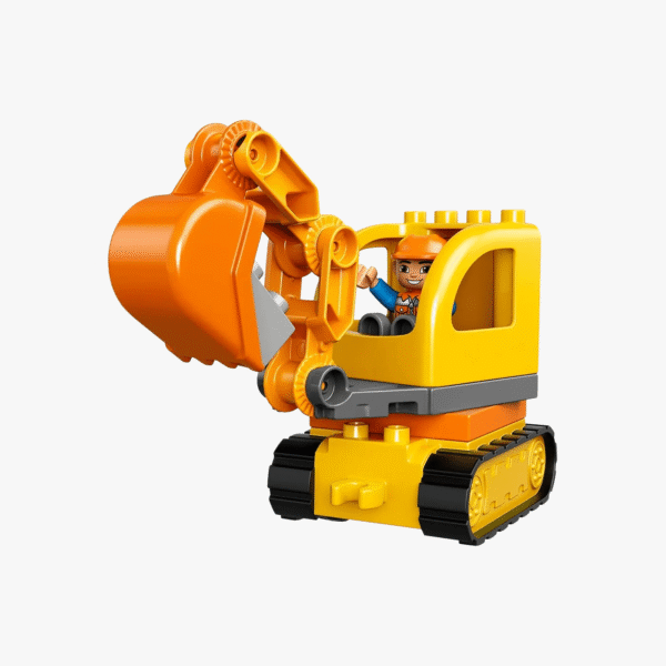 Town Truck & Tracked Excavator 10812 (26 Pieces)